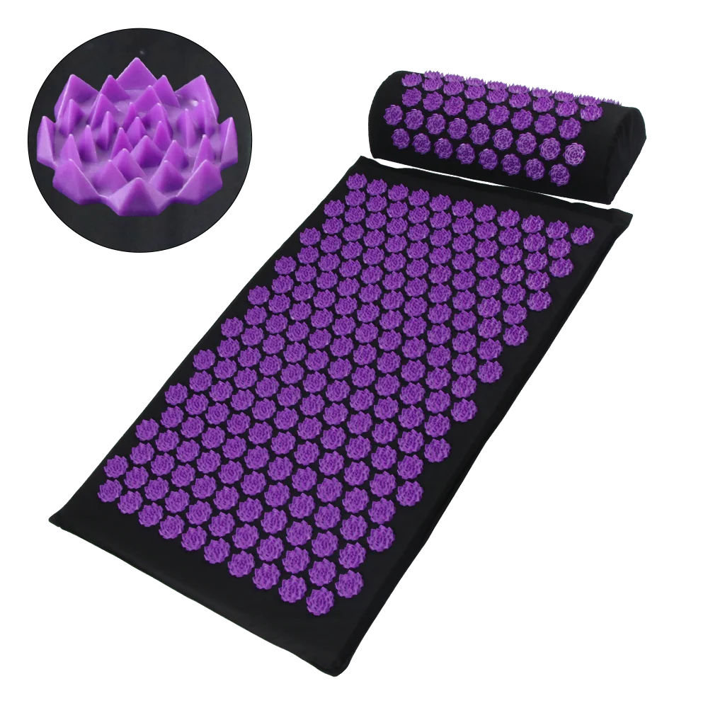 Sokko Acupressure Relief Mat with Neck Pillow