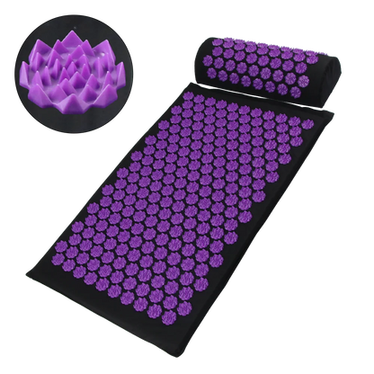 Sokko Acupressure Relief Mat with Neck Pillow