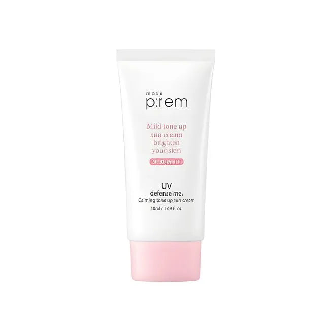 make p:rem Soothing Pink Tone Up Sun Cream SPF 50+ PA++++  50ml